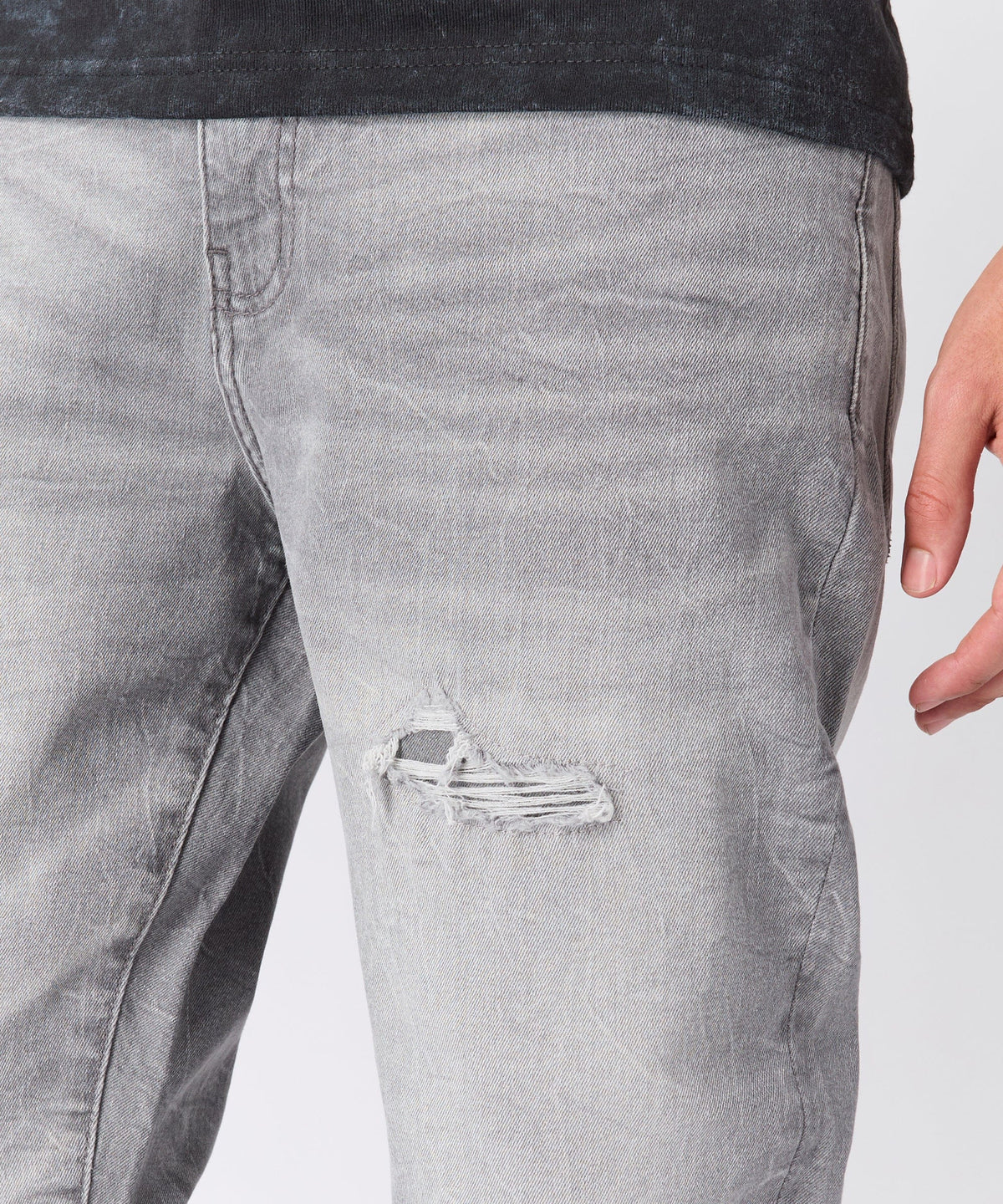 Men's Skinny Denim Pant - Grey