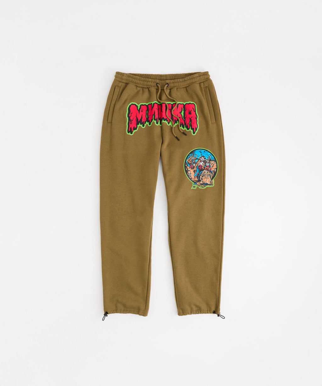 Mishka Band Sweatpants - Olive Green