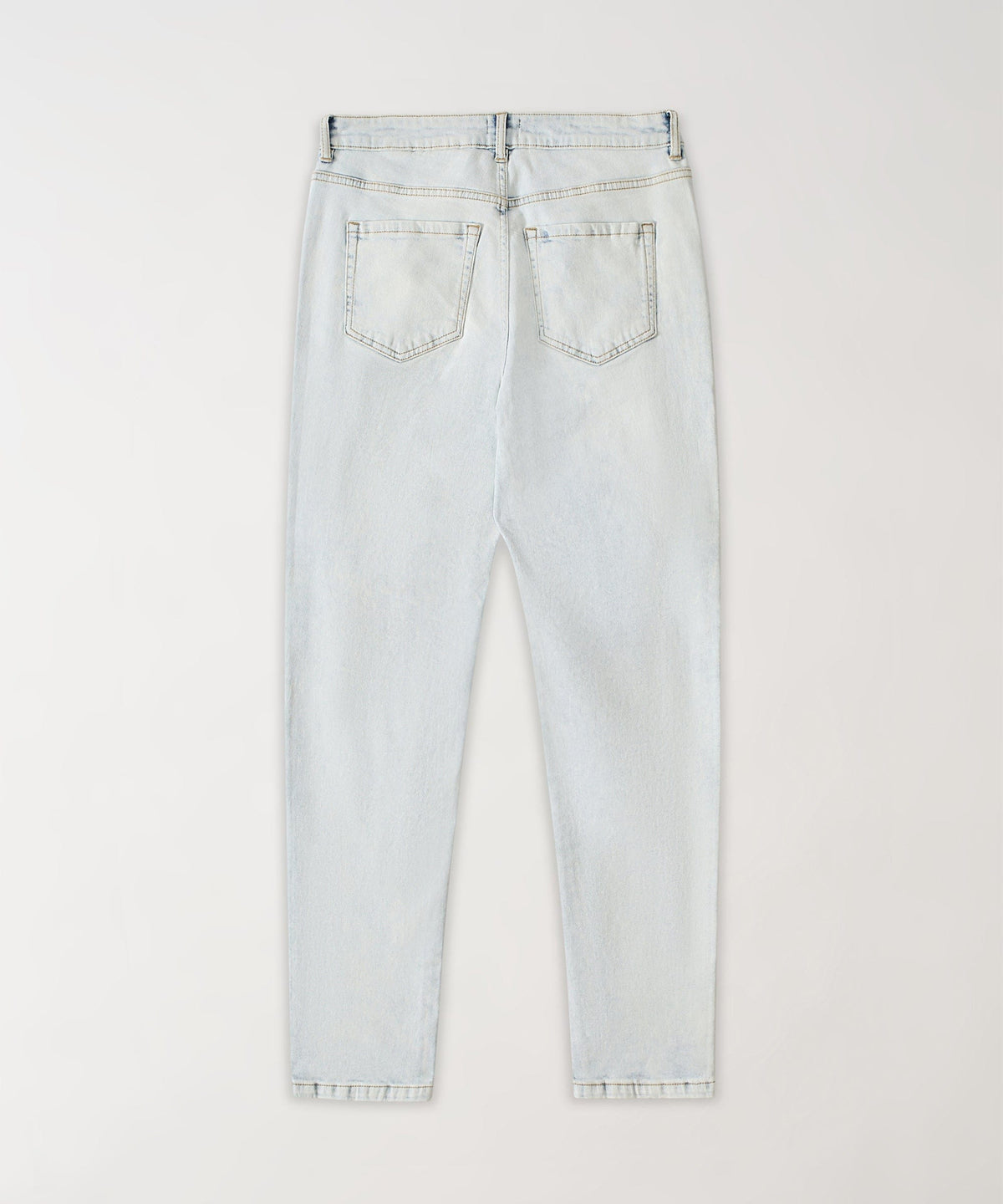 Ice Distressed Skinny Jeans - Blue