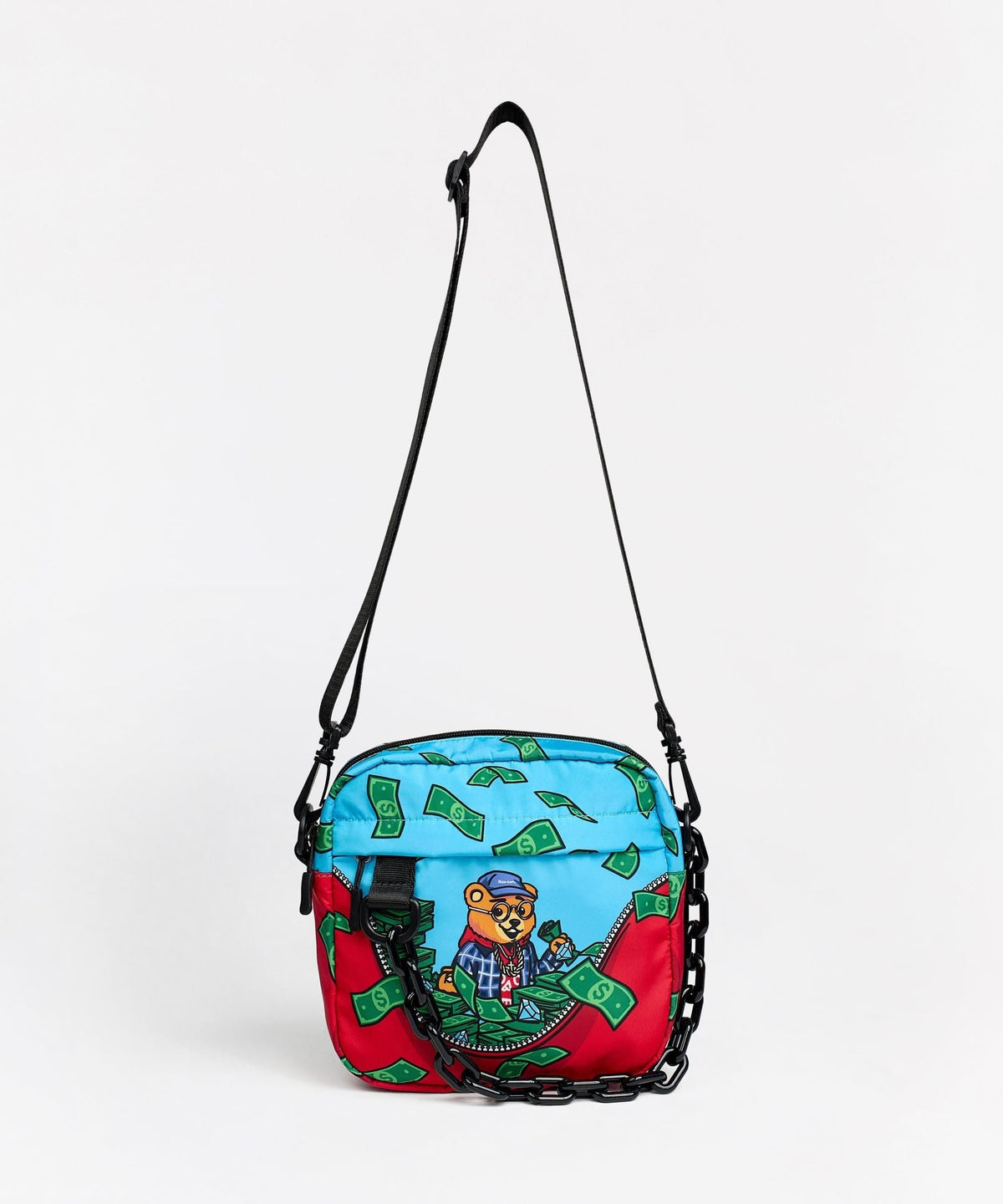 Hustle Bear Crossbody Bag