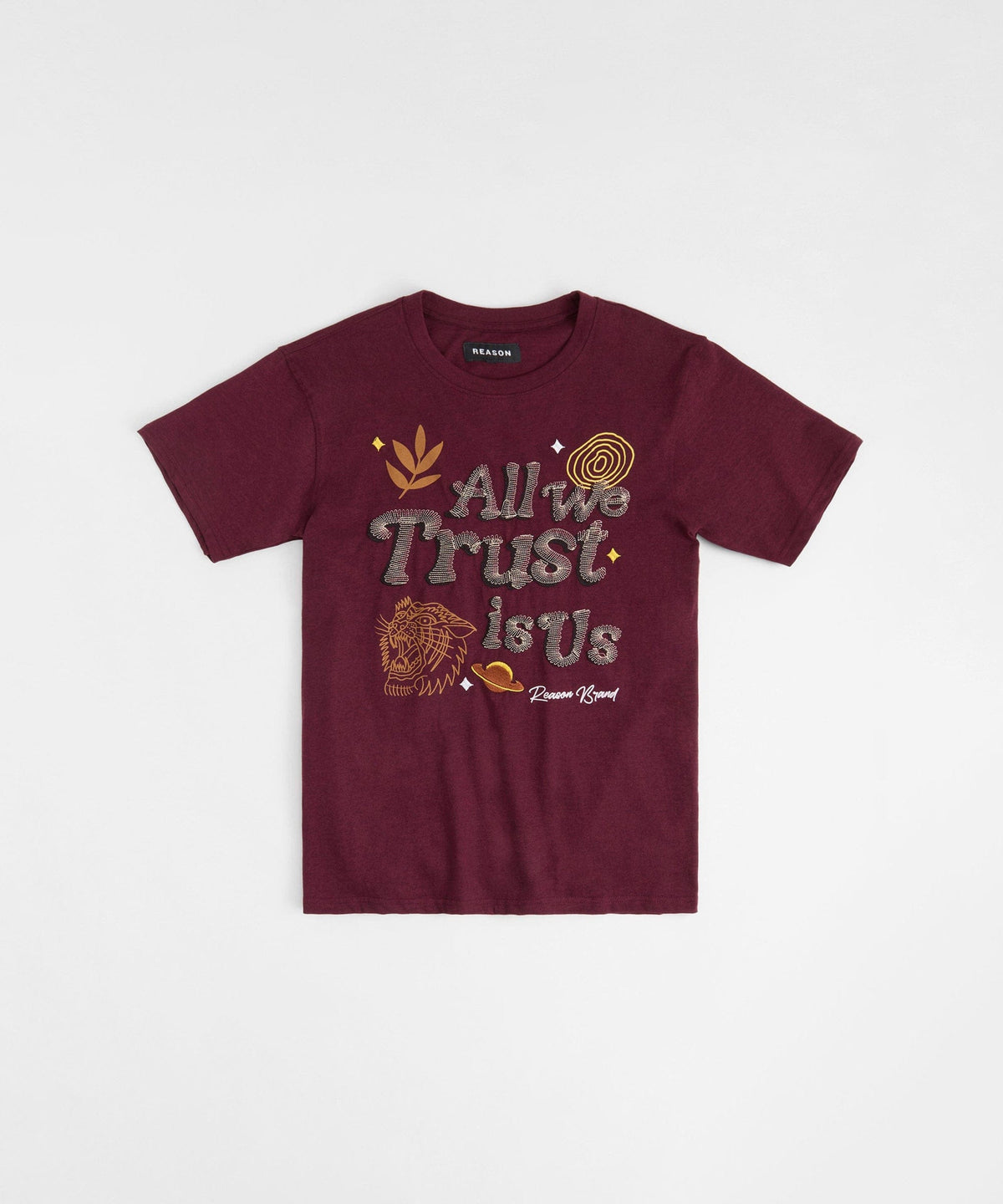 Kids Trust Short Sleeve Tee - Brown