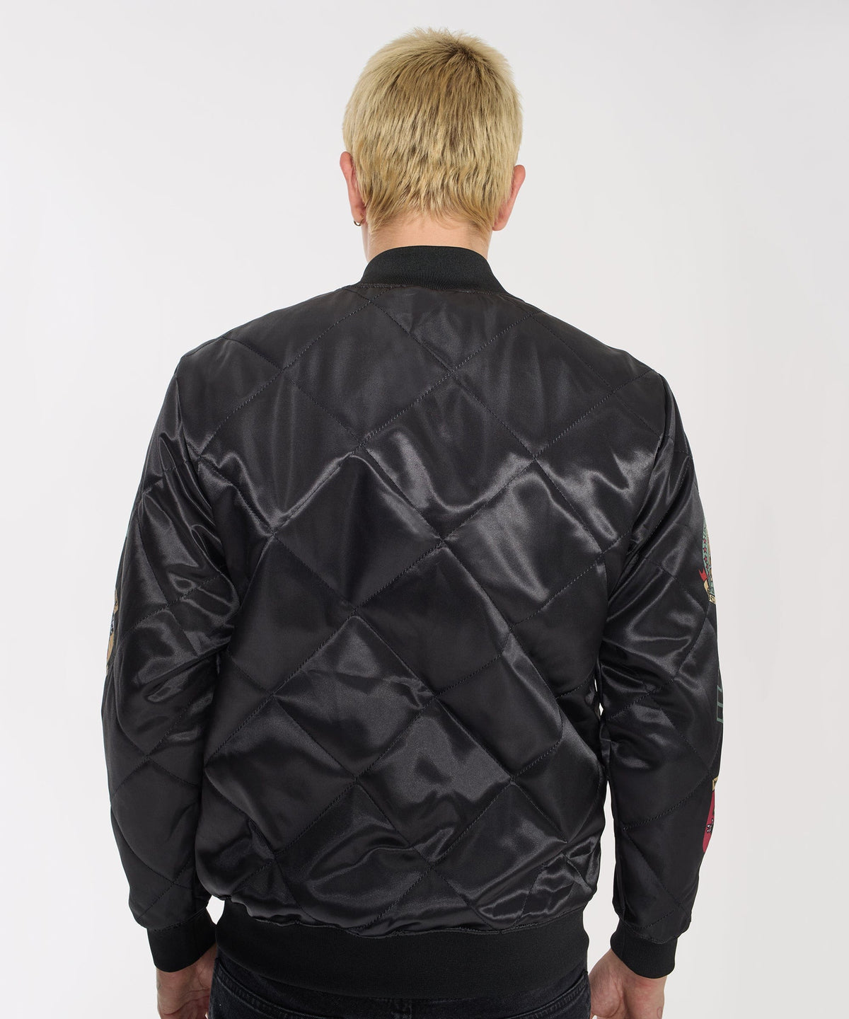 Military Patches Bomber Jacket