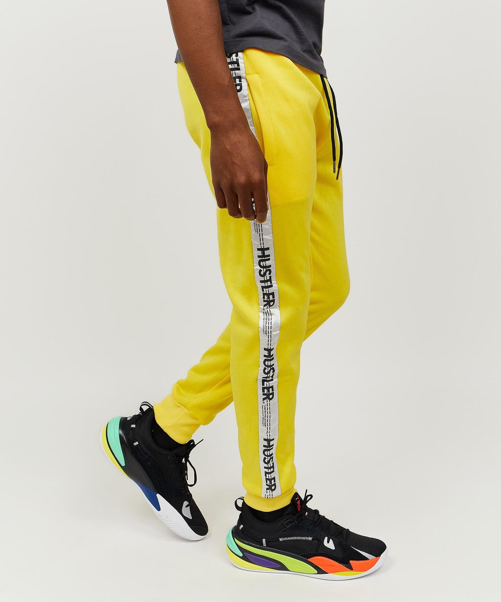 Hustler Logo Tape Joggers