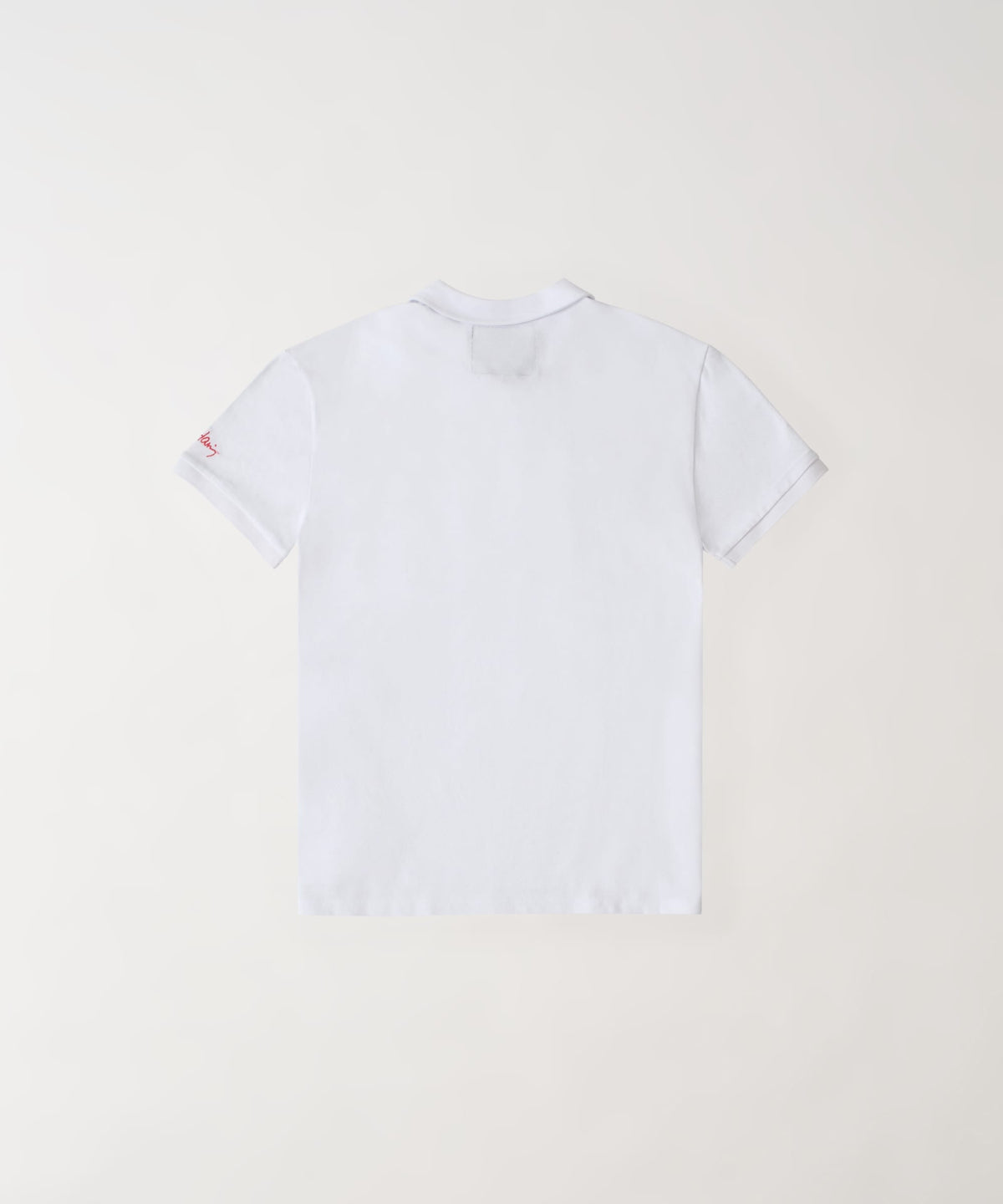 Keith Haring Embroidered Heart Polo - White