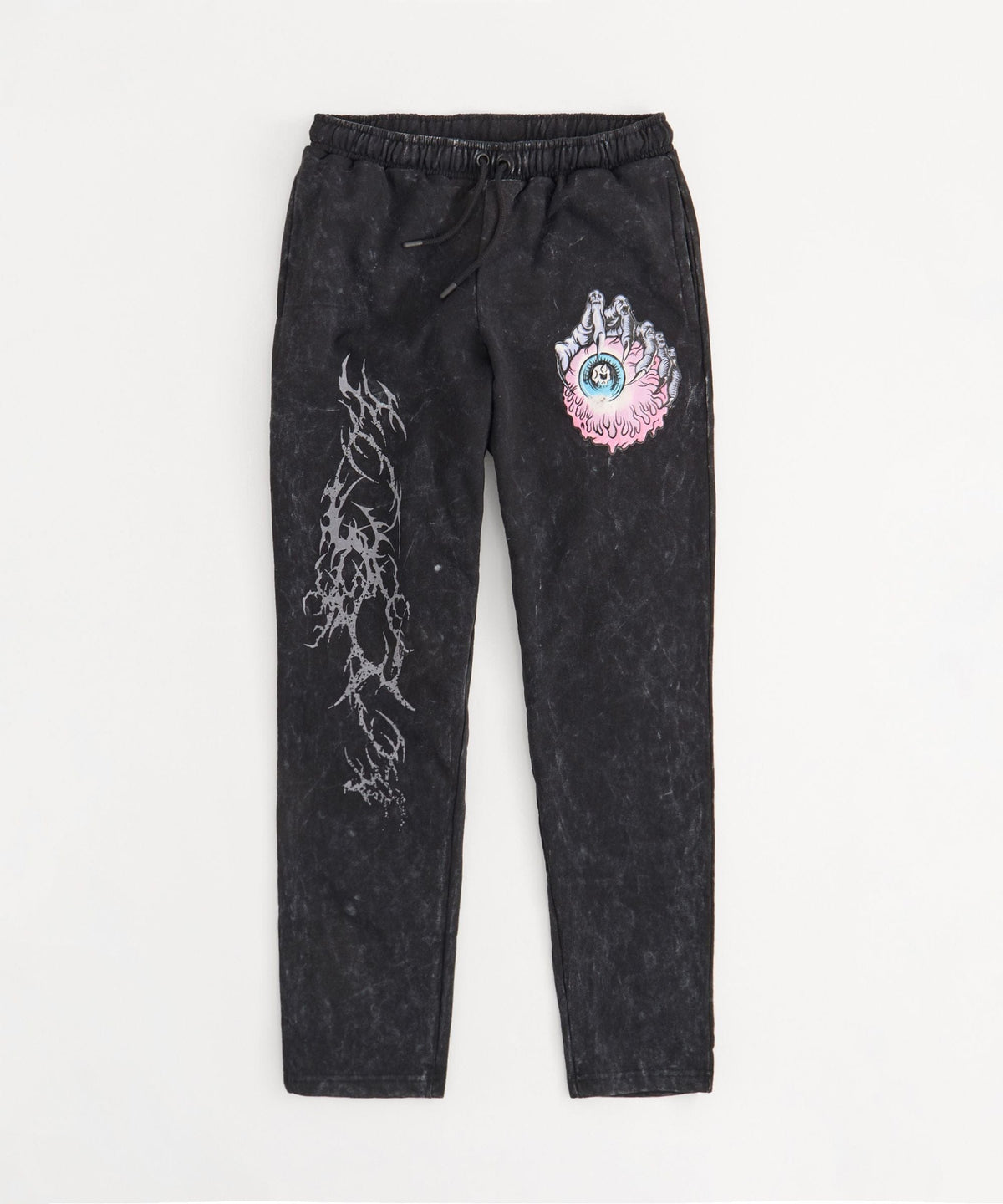 Mishka Hand Eye Washed Sweatpants - Black