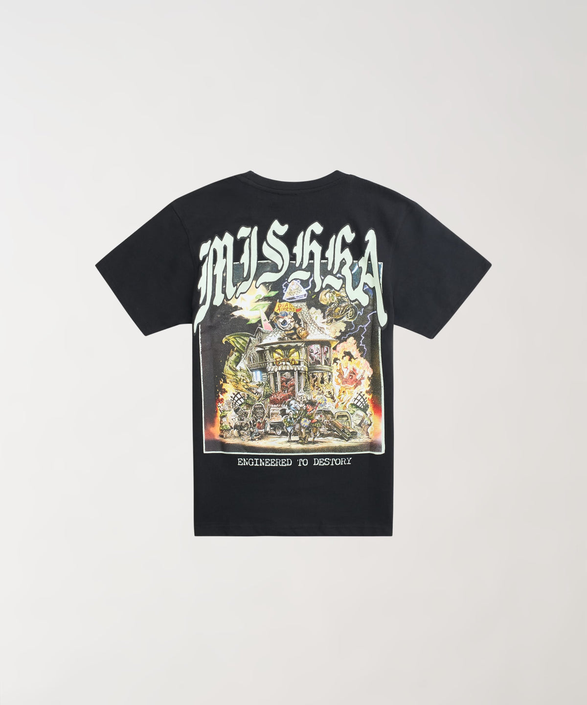 Mishka Haunted Short Sleeve Tee - Black