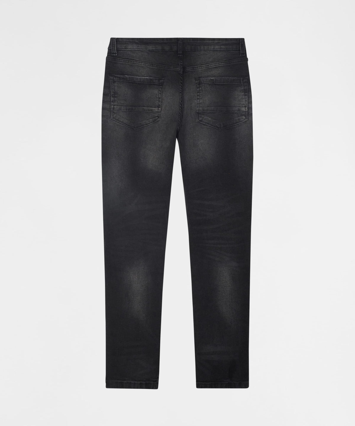 Midnight Distressed Skinny Jeans - Black