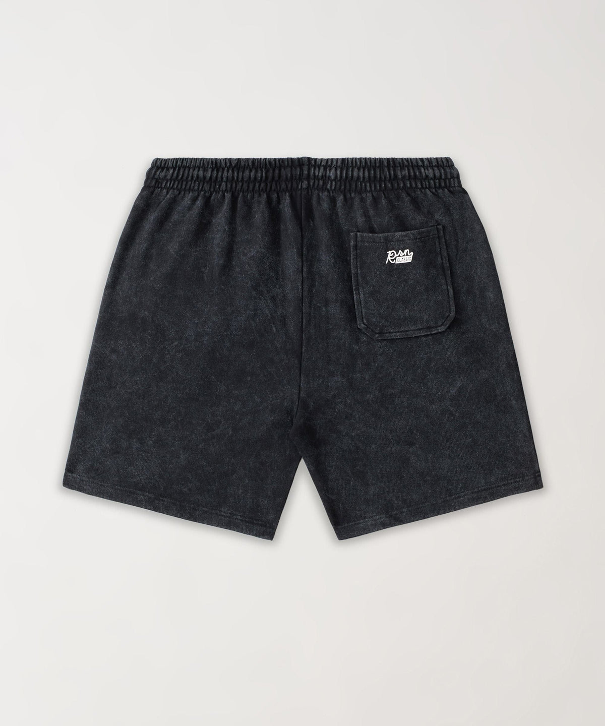 Mineral Wash Essential Shorts - Black