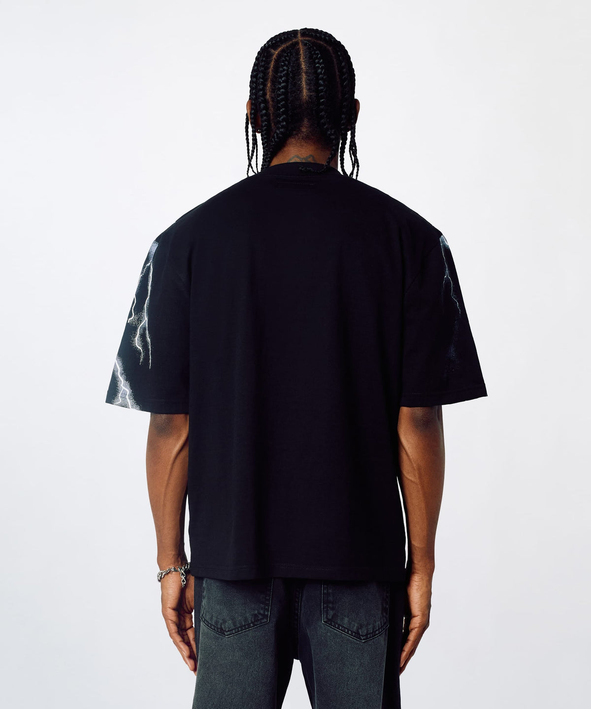 Full Moon Short Sleeve Tee - Black
