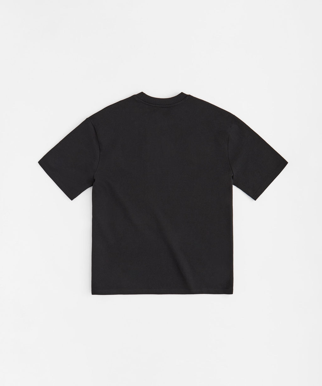 Kids Dreamer Chenille Patched Short Sleeve Tee - Black