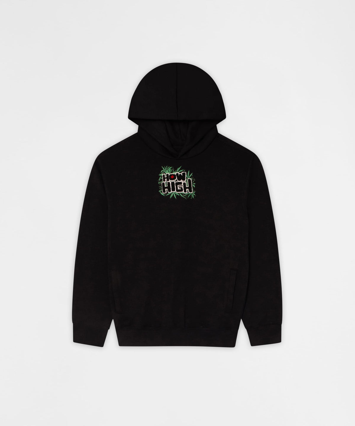How High They've Got Their Degrees Graphic Hoodie - Black