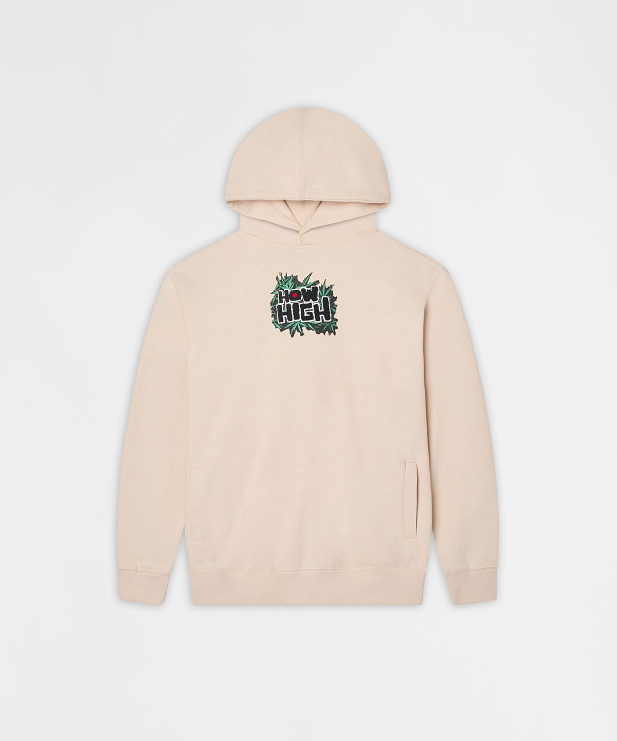 How High They've Got Their Degrees Graphic Hoodie - Tan