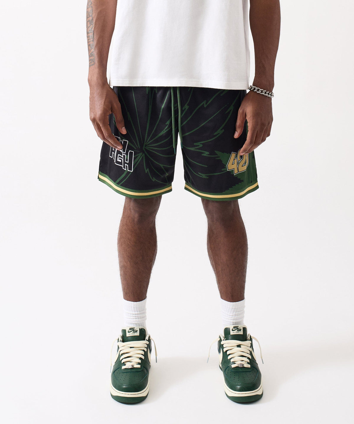 How High Basketball Short - Black