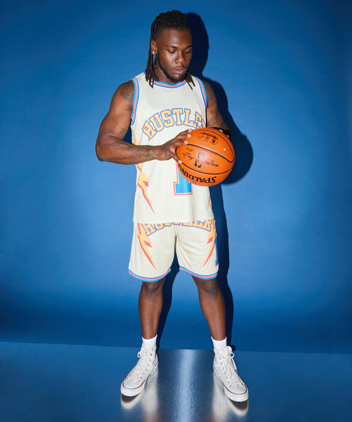 Hustler Basketball Jersey - Khaki