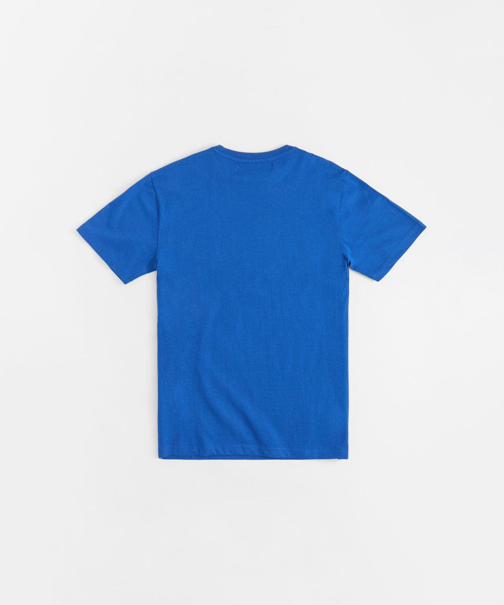 Jaws White Shark Short Sleeve Tee - Blue