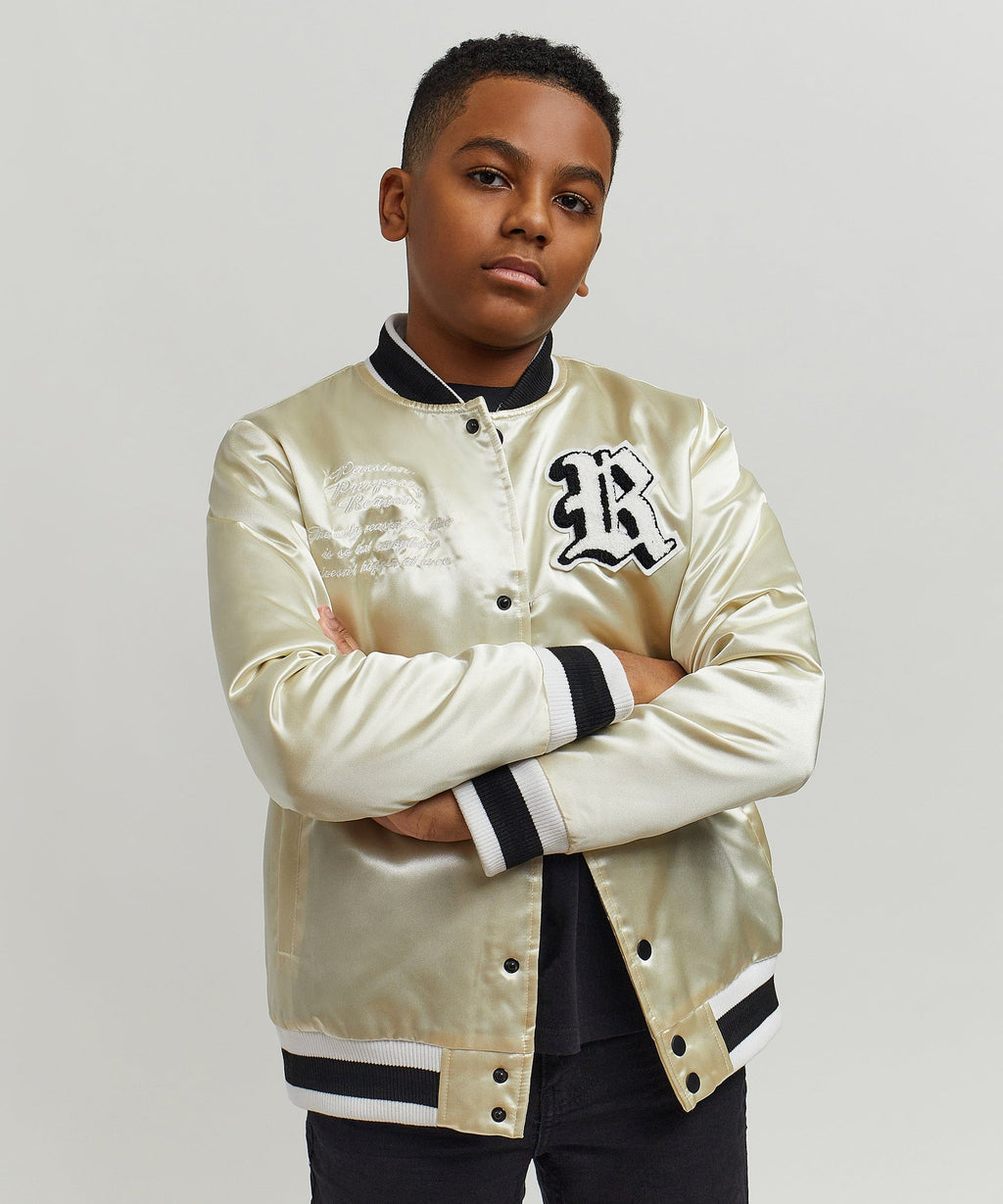 Kids Ply Hard Satin Jacket