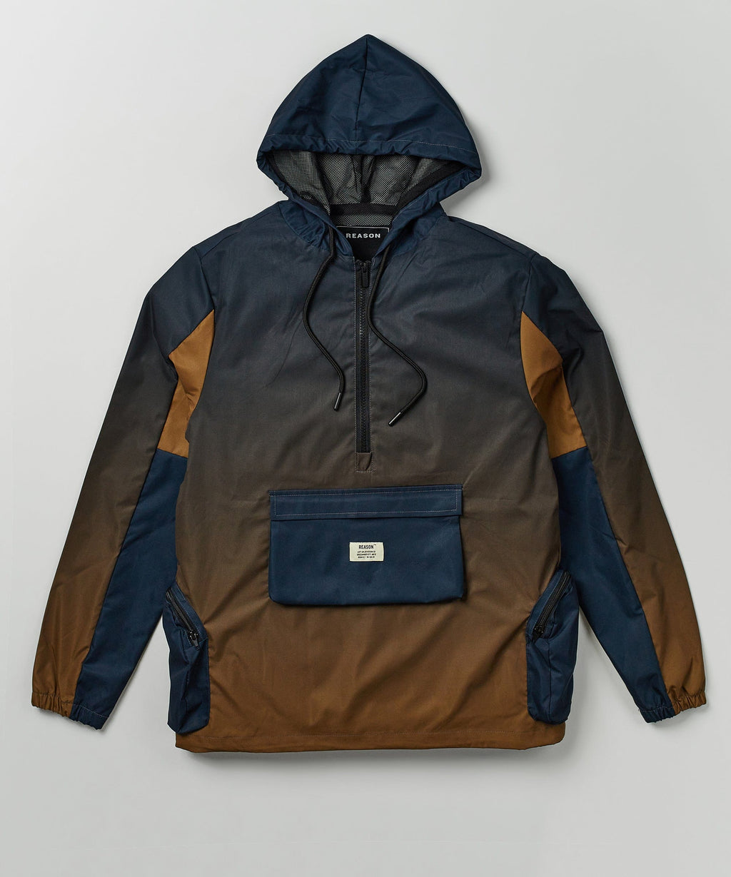 Gradient Nylon Utility Hoodie