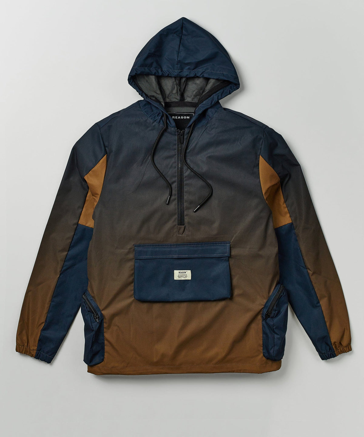 Gradient Nylon Utility Hoodie