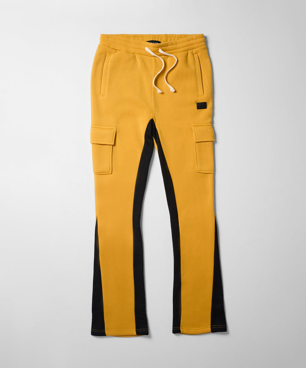 Flare Stacked Fleece Sweatpants - Timber